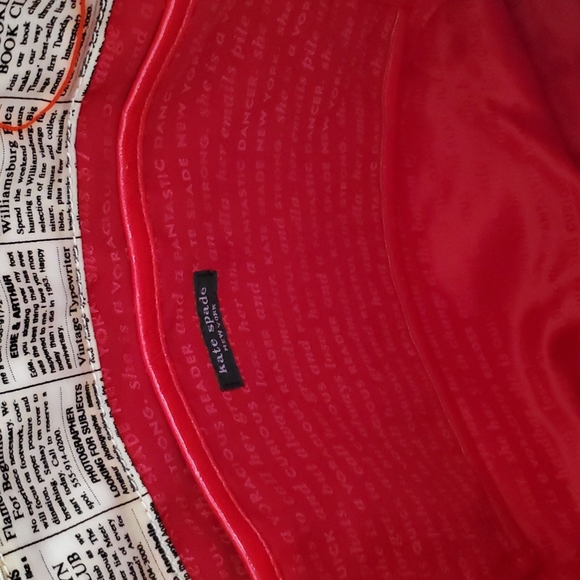 Kate Spade Shopper Plastic Bag Newspaper - Picture 3 of 3